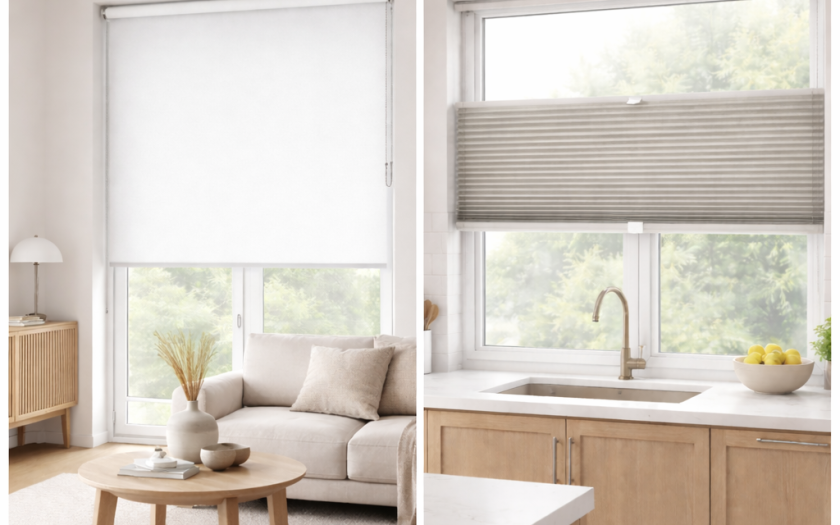 plisses en rolgordijnen