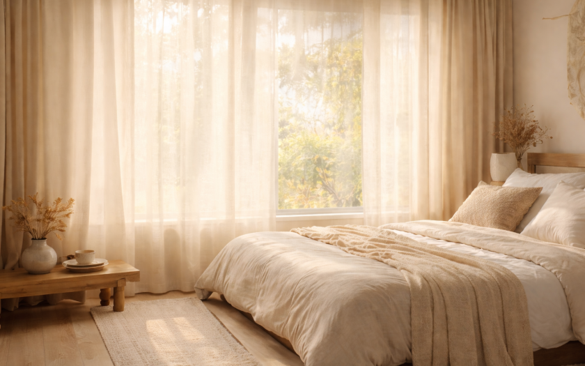 ochtendzon raamdecoratie